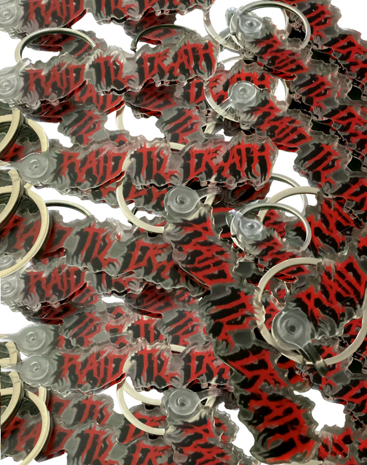 RAID TIL DEATH KEYCHAIN